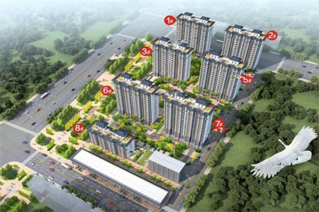 城南滕都帝景2室1厅1卫85.42m2简单装修